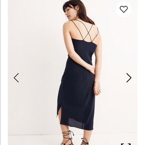 Madewell Silk Slip Dress